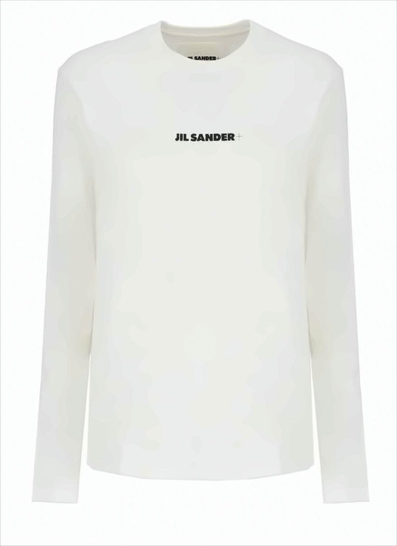 Jil Sander Long-Sleeve Cotton T-Shirt With Minimalist Design