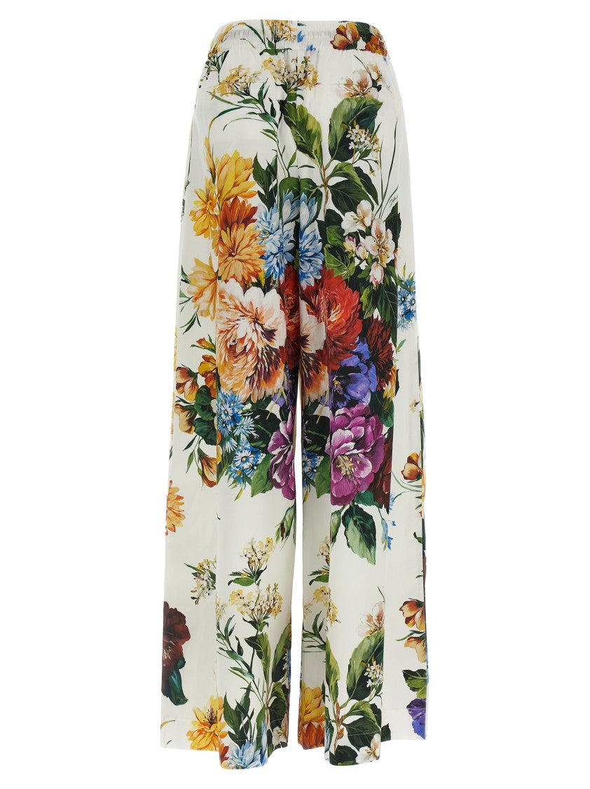 Dolce & Gabbana Floral Bouquet Printed Pants
