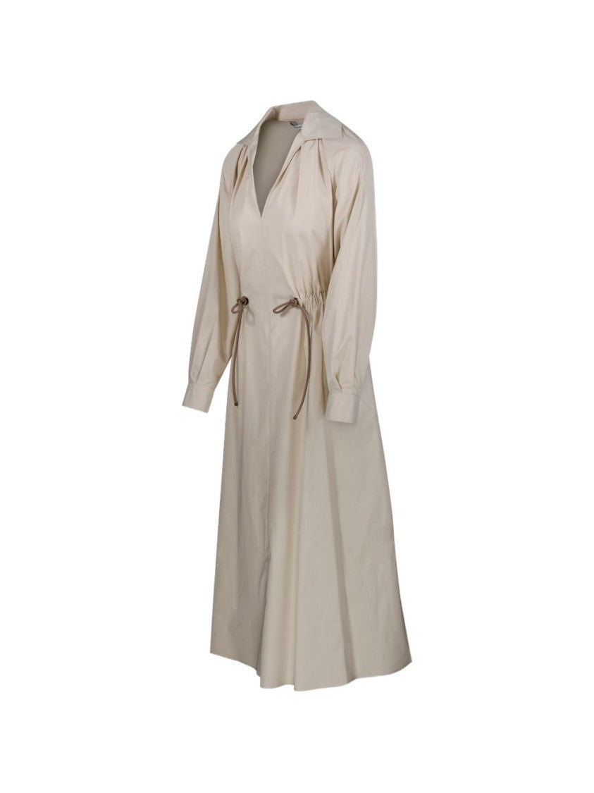 Max Mara Midi Length Dress With Flared Silhouette