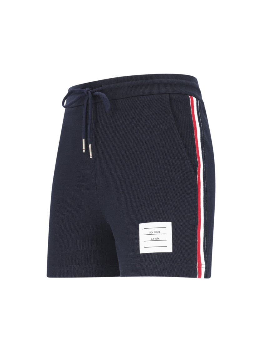 Thom Browne Sports Shorts "Stripe" – Navy