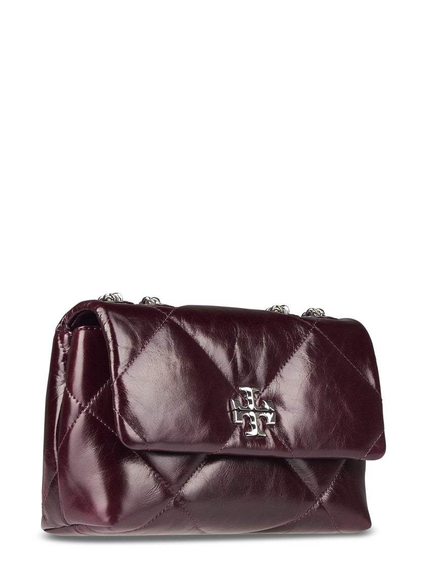 Tory Burch Kira Diamond Quilt Distressed Small Convertible Shoulder Bag