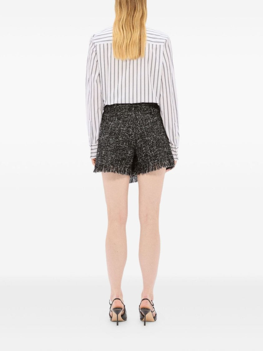 Msgm Fringed Shorts