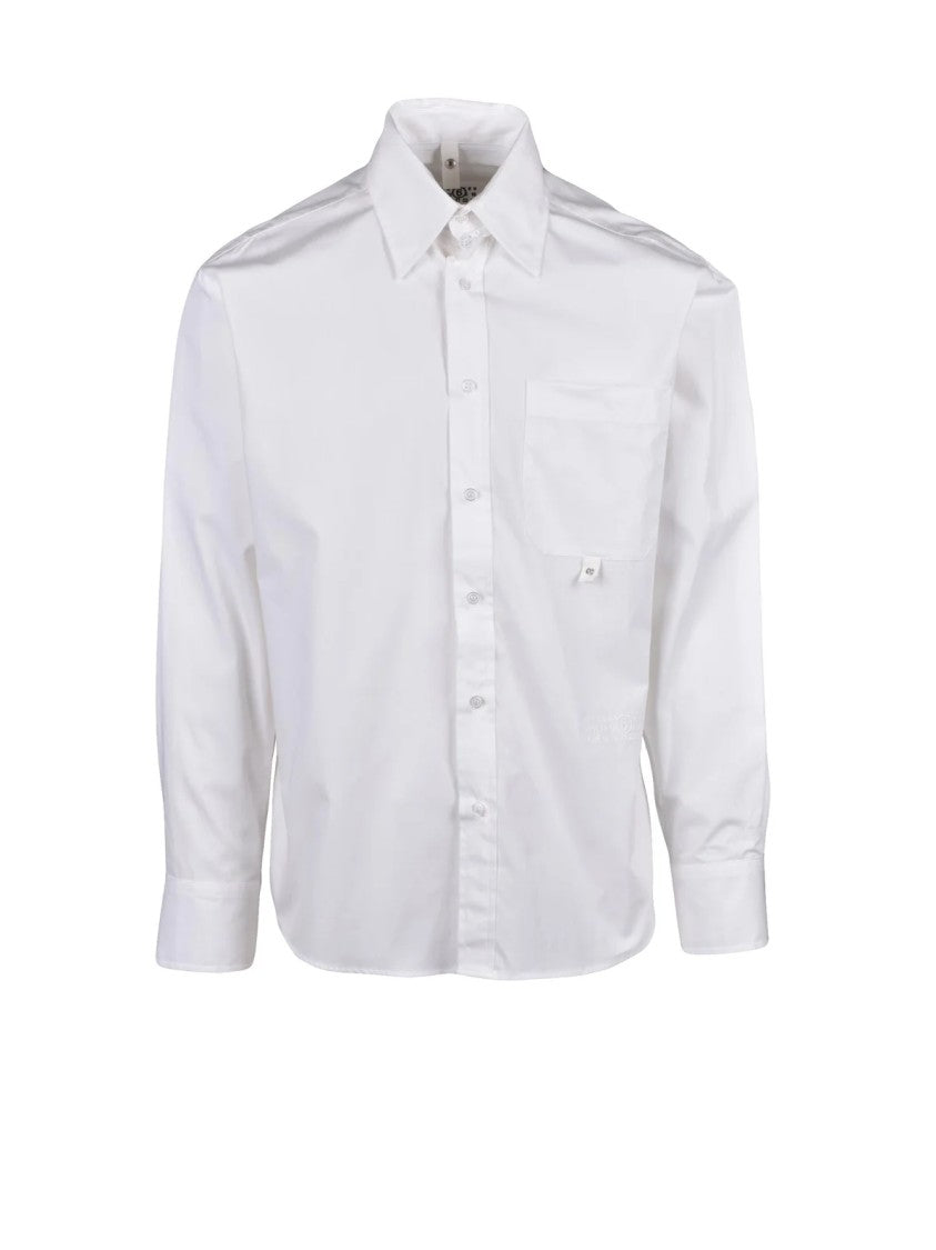 Maison Margiela Cotton Oversized Shirt - White