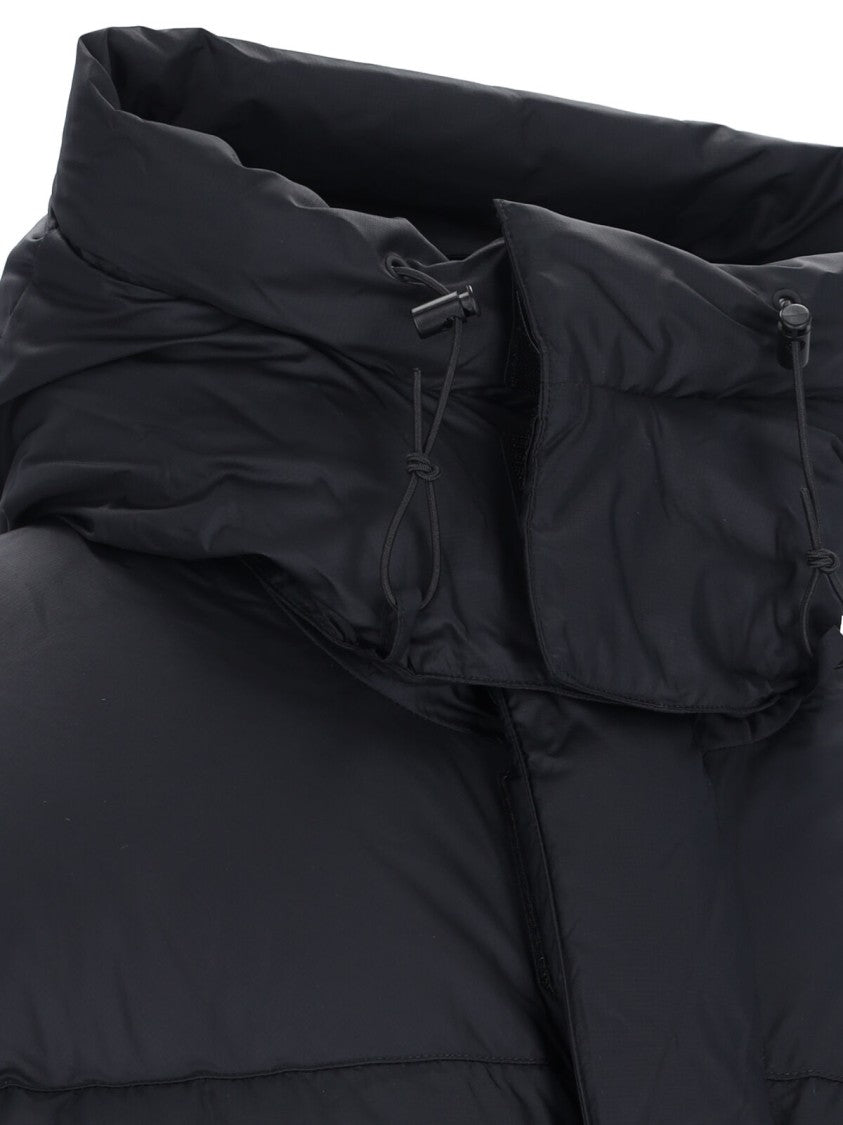 The North Face Black Himalayan Baltoro Hooded Quilted Down Jacket