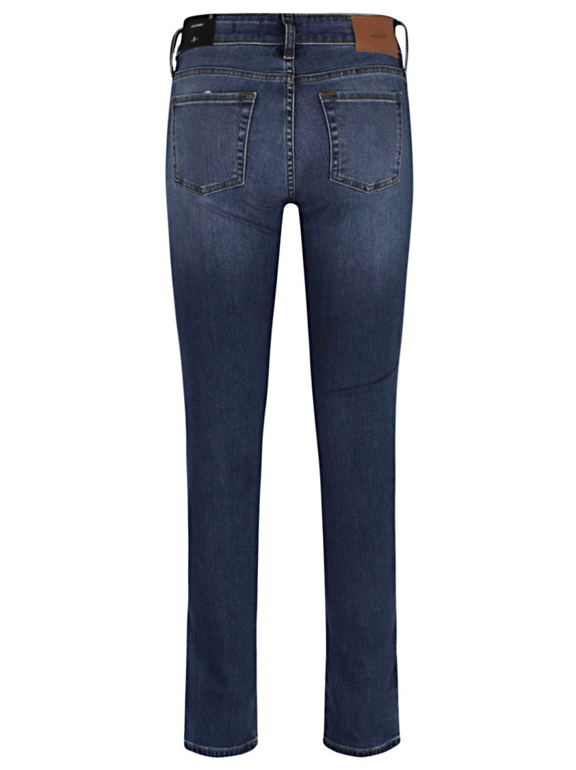 7 For All Mankind Low-Rise Slim Fit Jeans