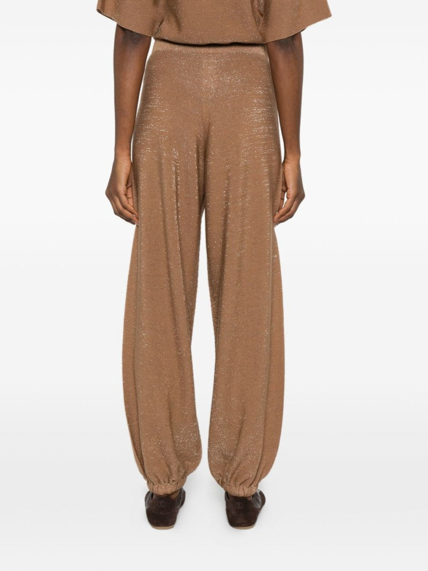 Fabiana Filippi Relaxed Fit Trousers With Tapered Silhouette