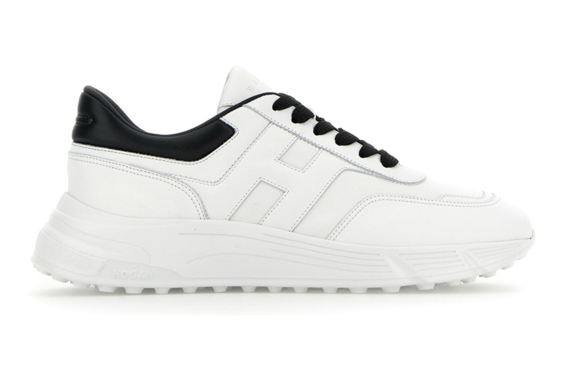 Hogan Chunky White Sneakers With Textured Grip