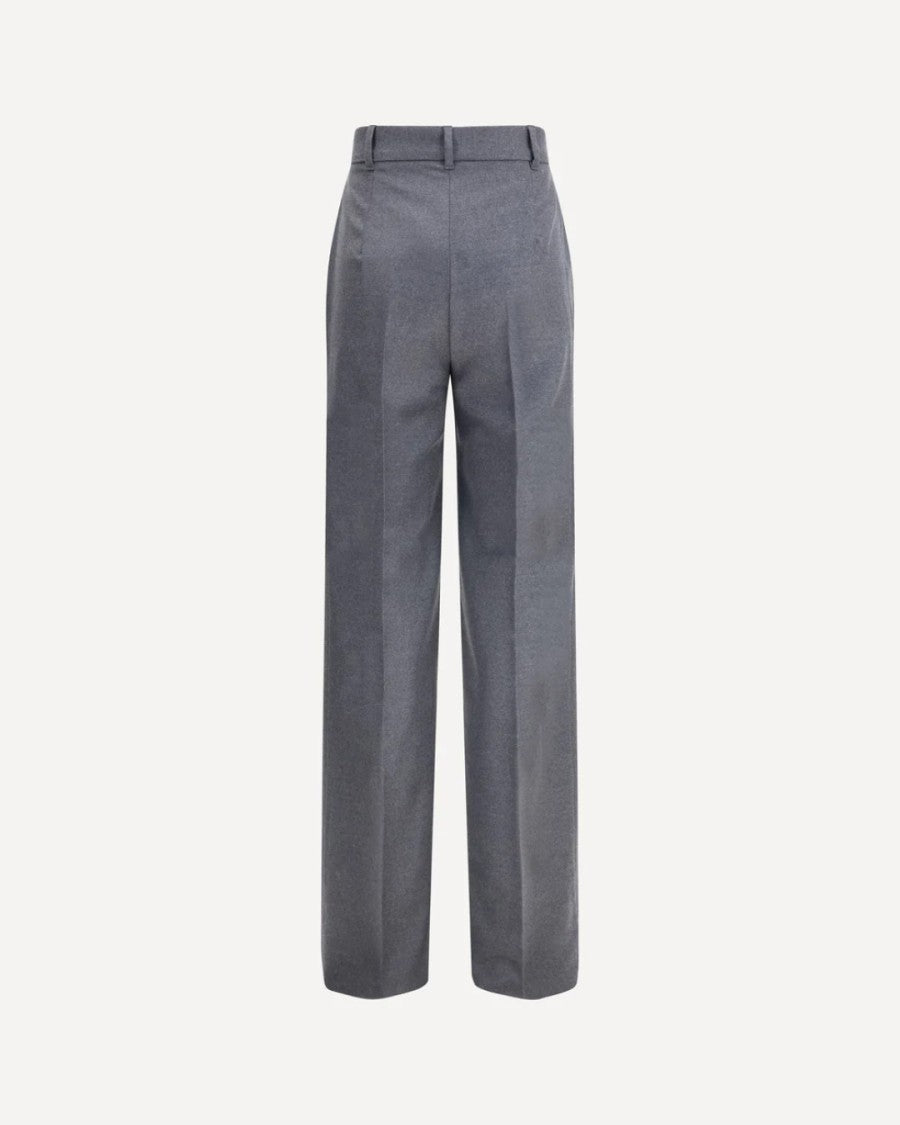 Max Mara Straight-Leg Tailored Pants In Soft Virgin Wool Blend