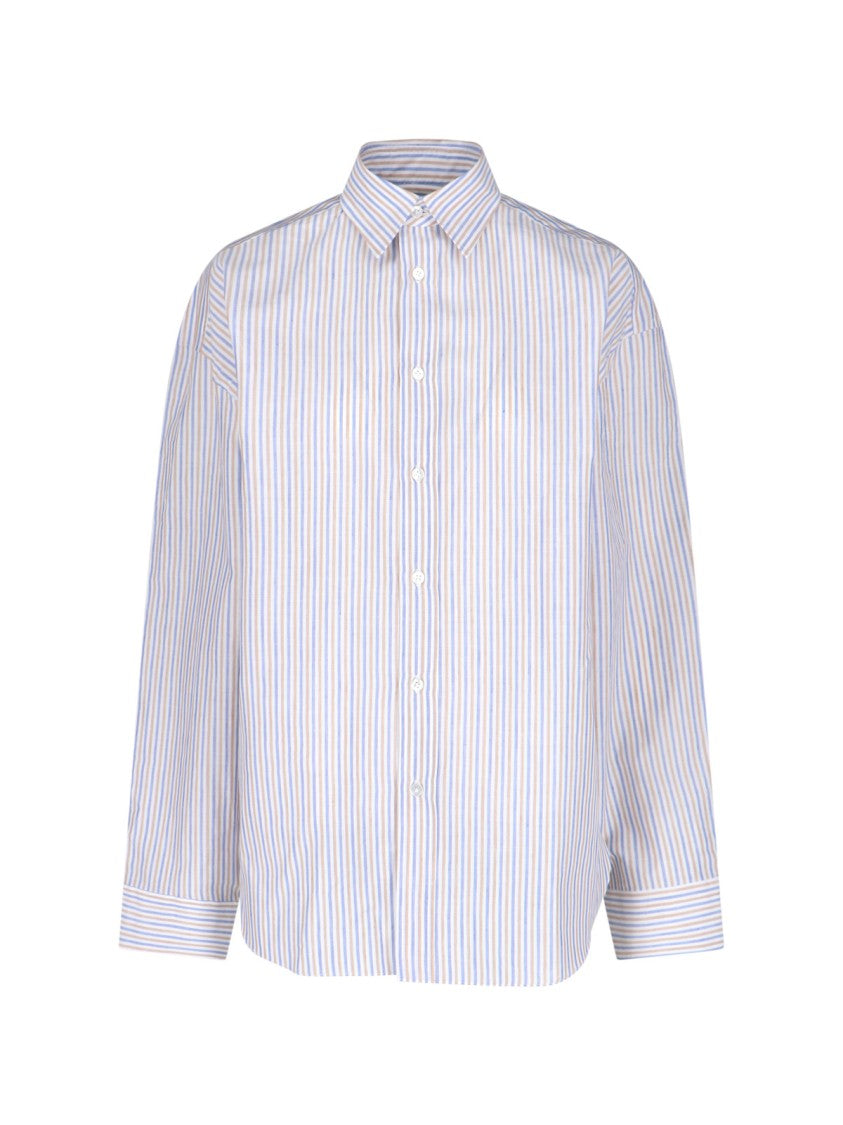 Finamore "Oriana" Oversize Shirt – White