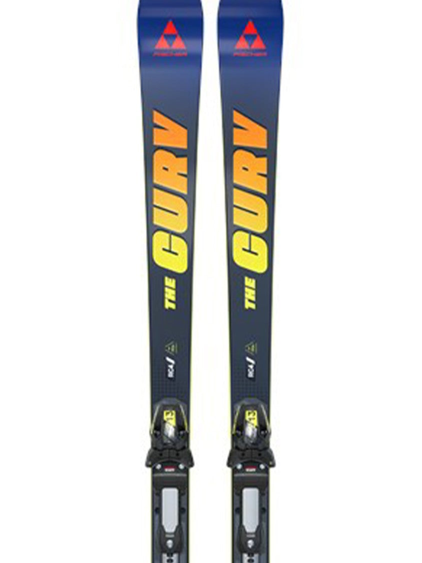 Fischer The Curve M-Plate Blue/Red Gradient Skis
