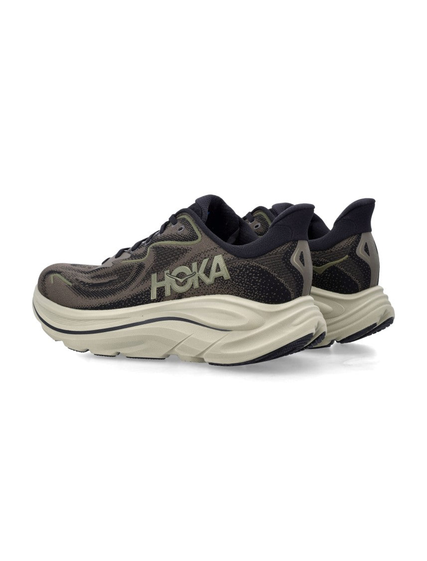 Hoka Lightweight Running Sneakers With Breathable Jacquard Upper