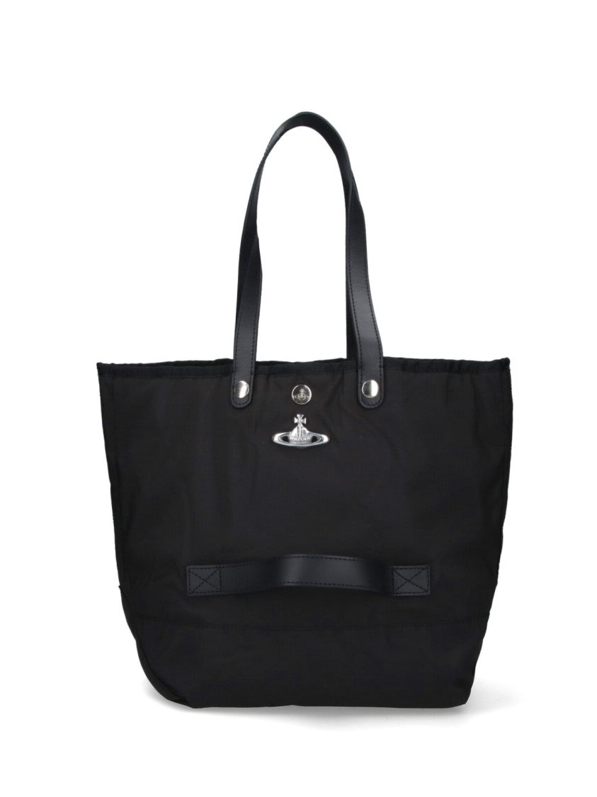Vivienne Westwood "Utility" Medium Tote Bag – Black
