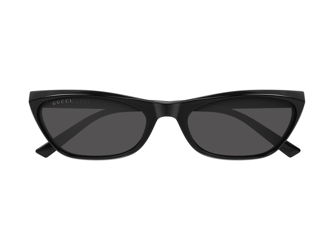 Gucci Glossy Black Gg2203s Cat-Eye Acetate Sunglasses