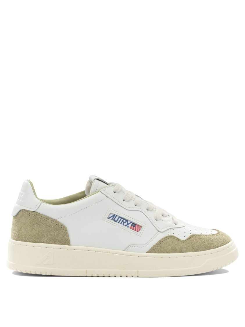 Autry Classic Low-Cut Sneakers With Breathable Microholes