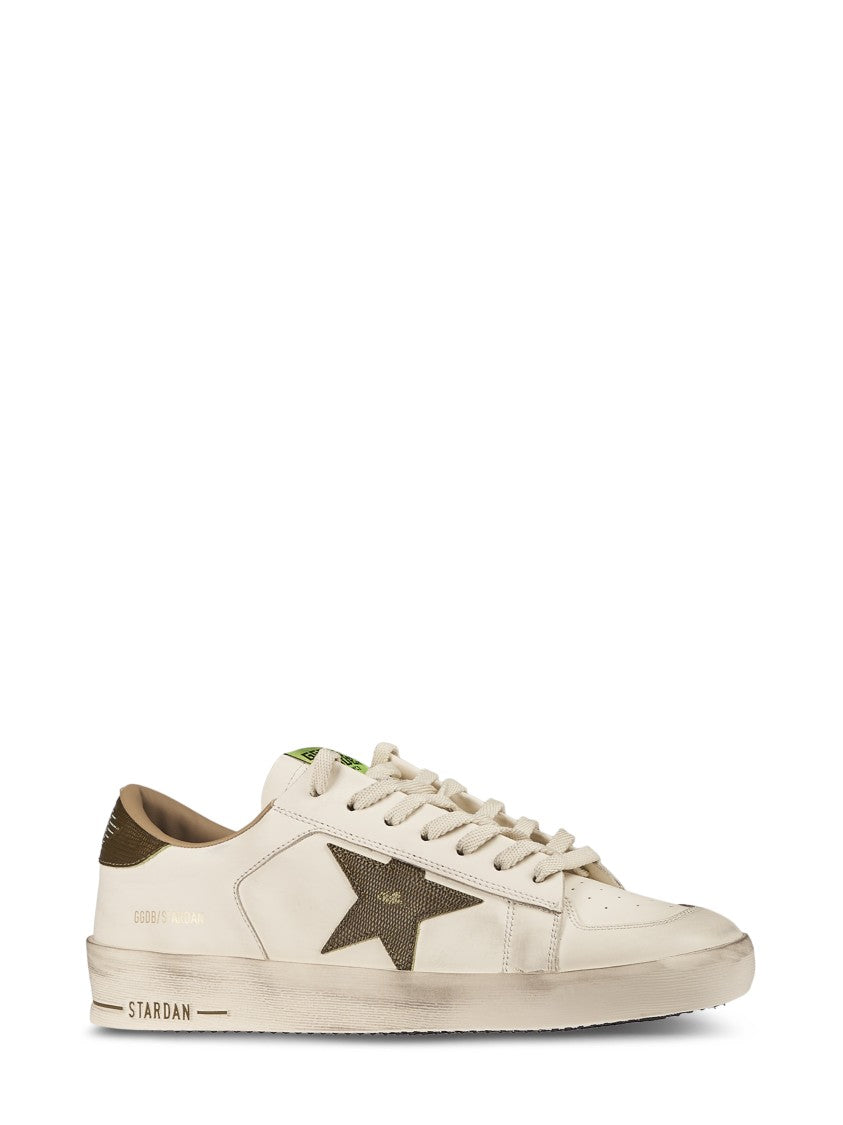 Golden Goose Men's Sneakers With Tejus Printed Star
