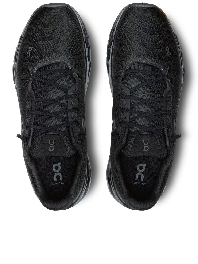 On Black Cloudtilt Seamless Upper Running Sneakers