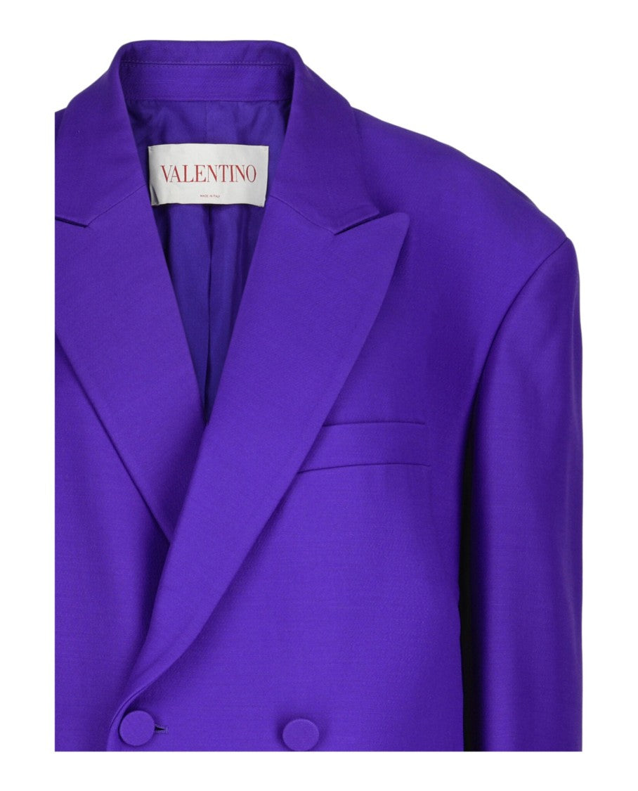 Valentino Oversized Double-Breasted Blazer