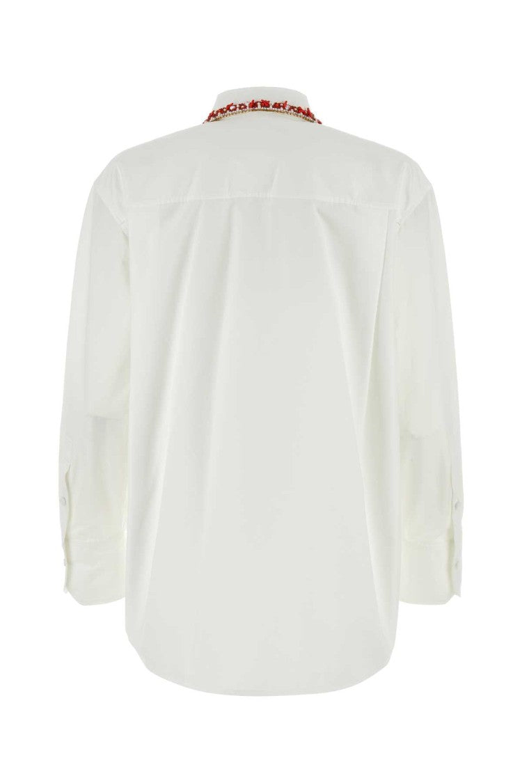Valentino Garavani White Poplin Shirt