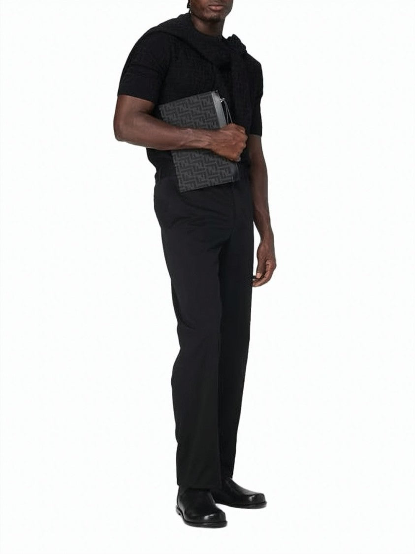 Fendi Black Crewneck Sweatshirt