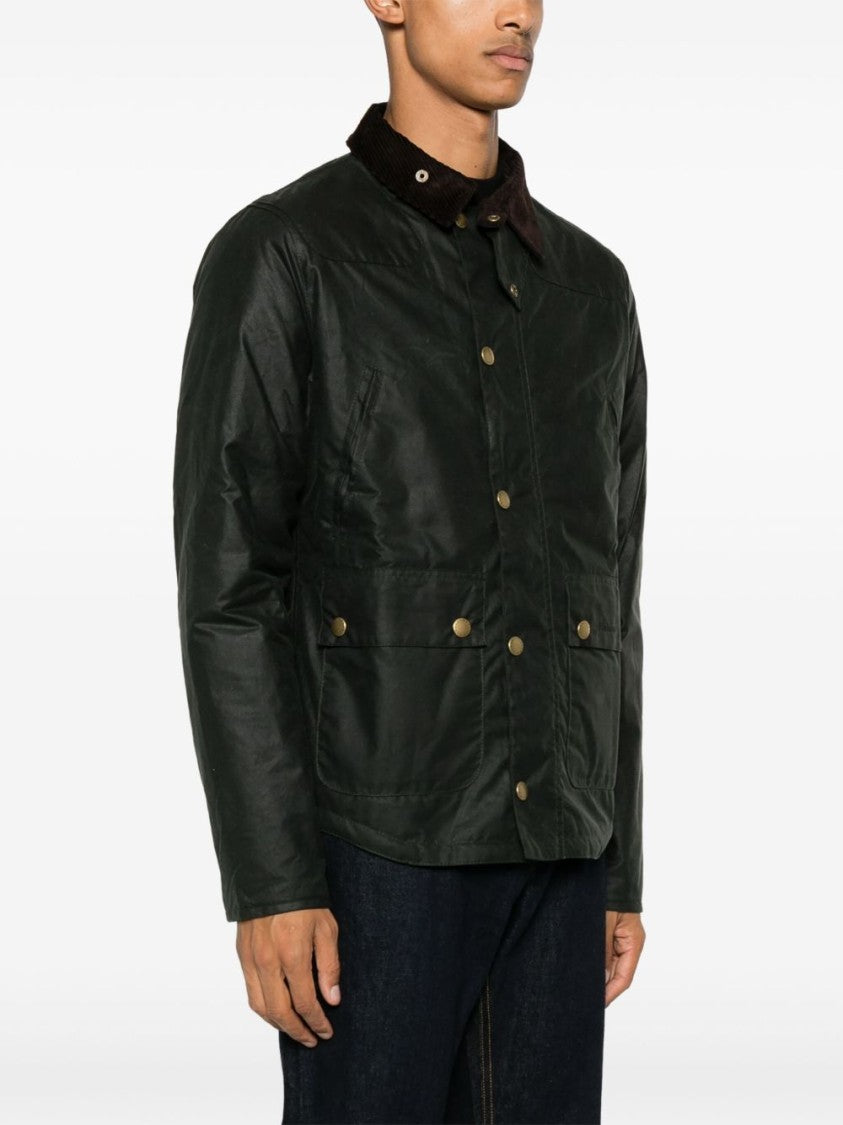 Barbour Slim-Fit Waxed Cotton Reelin Jacket