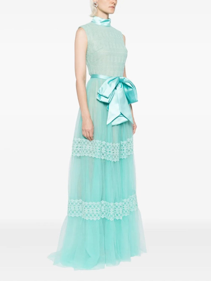 Saiid Kobeisy Lace Long Dress