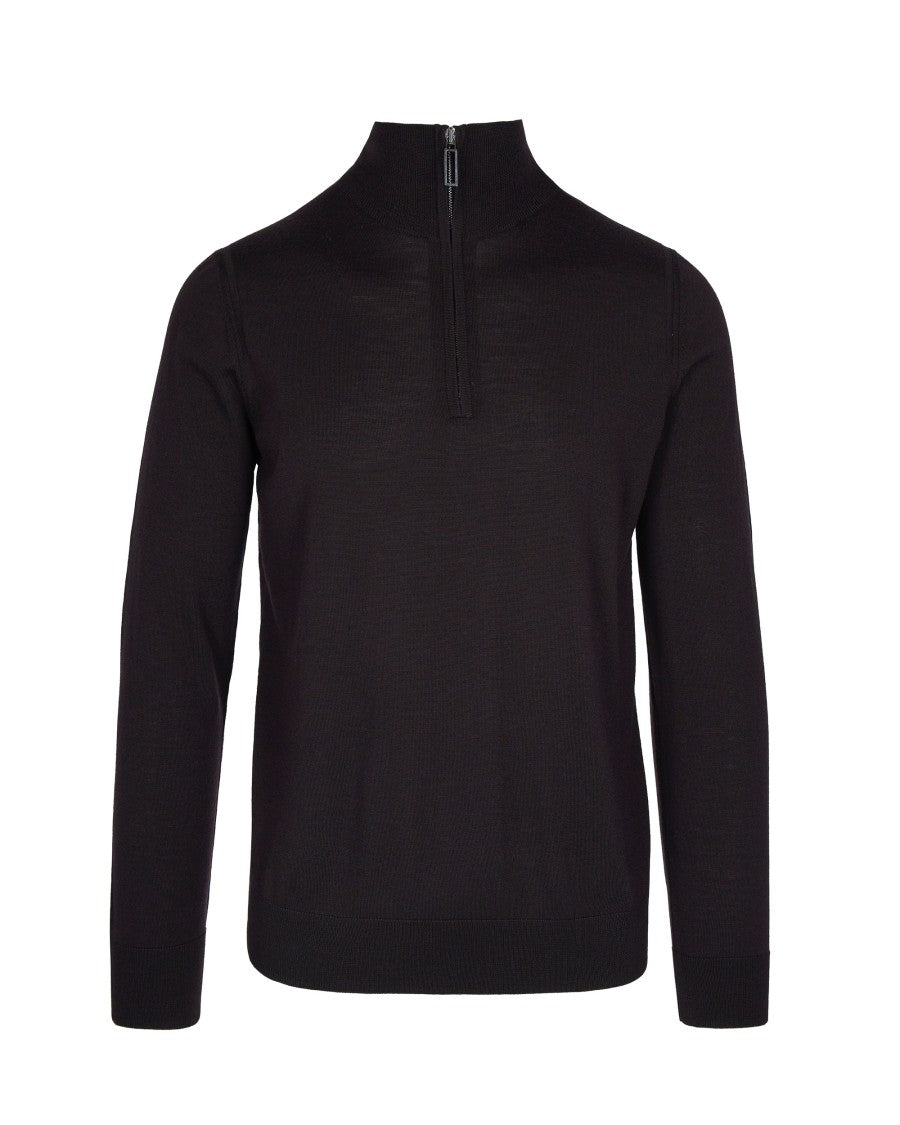 Paolo Pecora Brown Wool Turtleneck