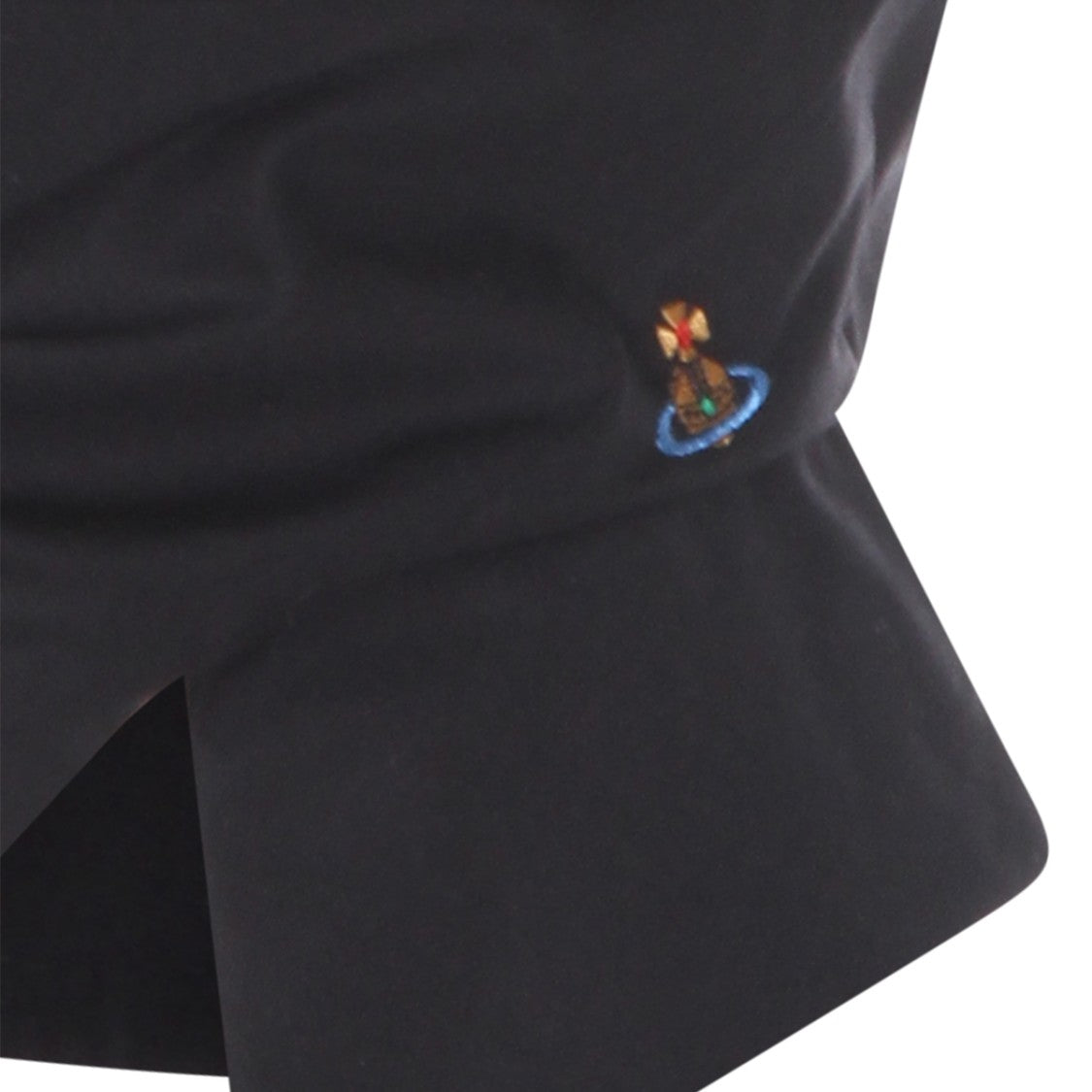 Vivienne Westwood Fitted Top In Classic Black Shade