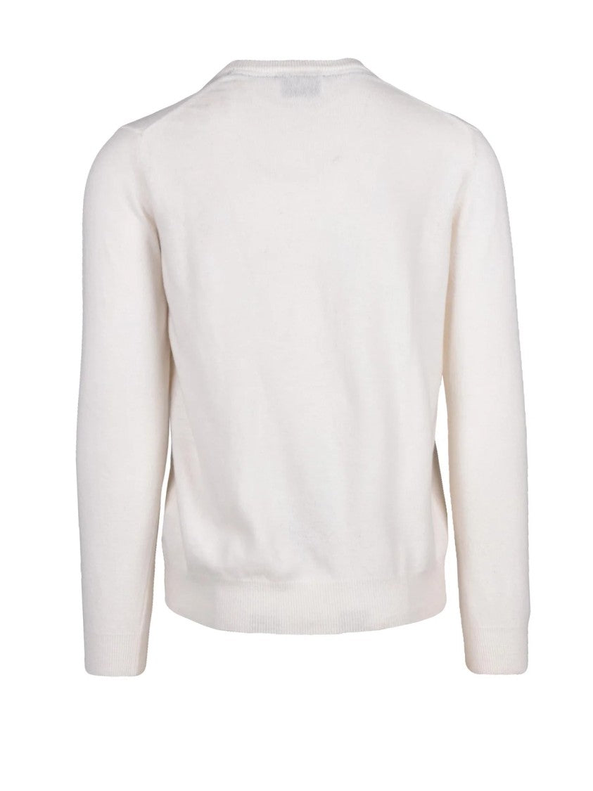 Dressism. Merino Wool Crewneck Sweater With Minimalist Design