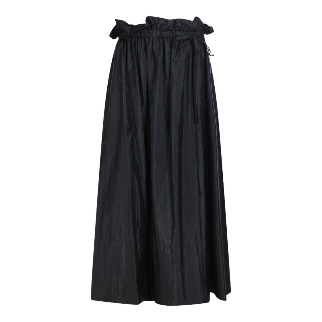 Jil Sander Elegant Black Maxi Skirt