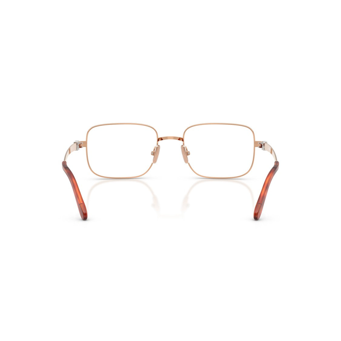 Miu Miu 0Mu 51Zv Rectangular Metal Sunglasses