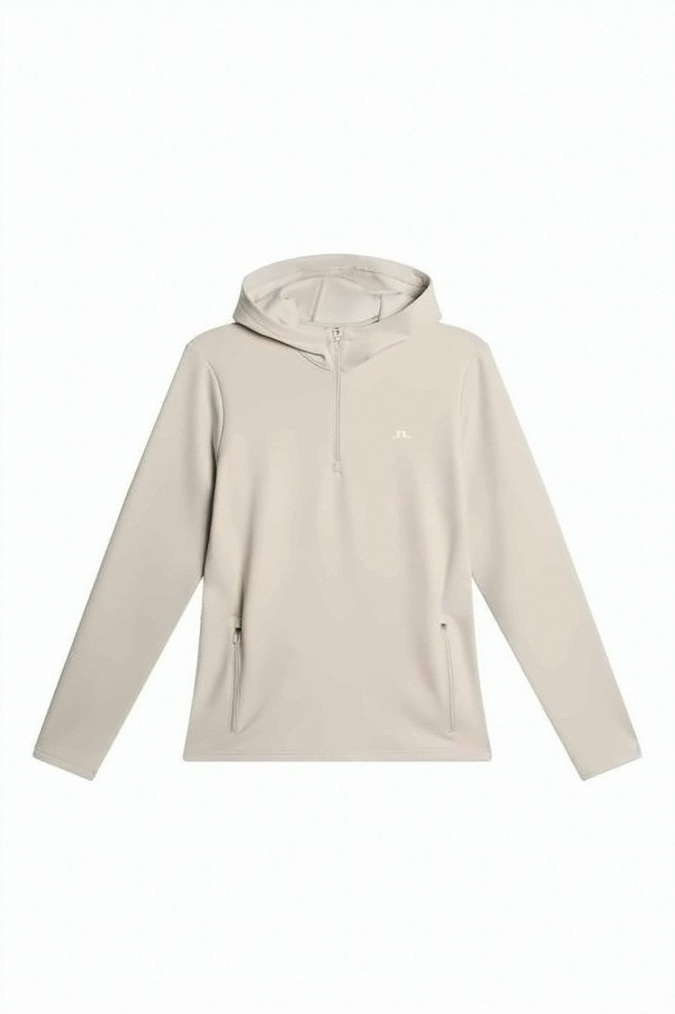 J Lindeberg Half-Zip Hooded Sweatshirt