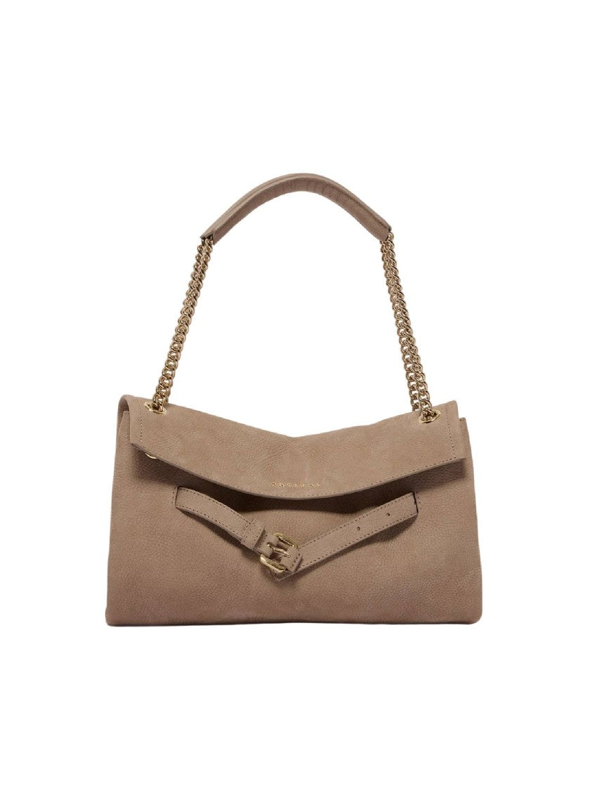 Claudio Orciani Venus S Nabucco Gold-Tone Calf Leather Handbag