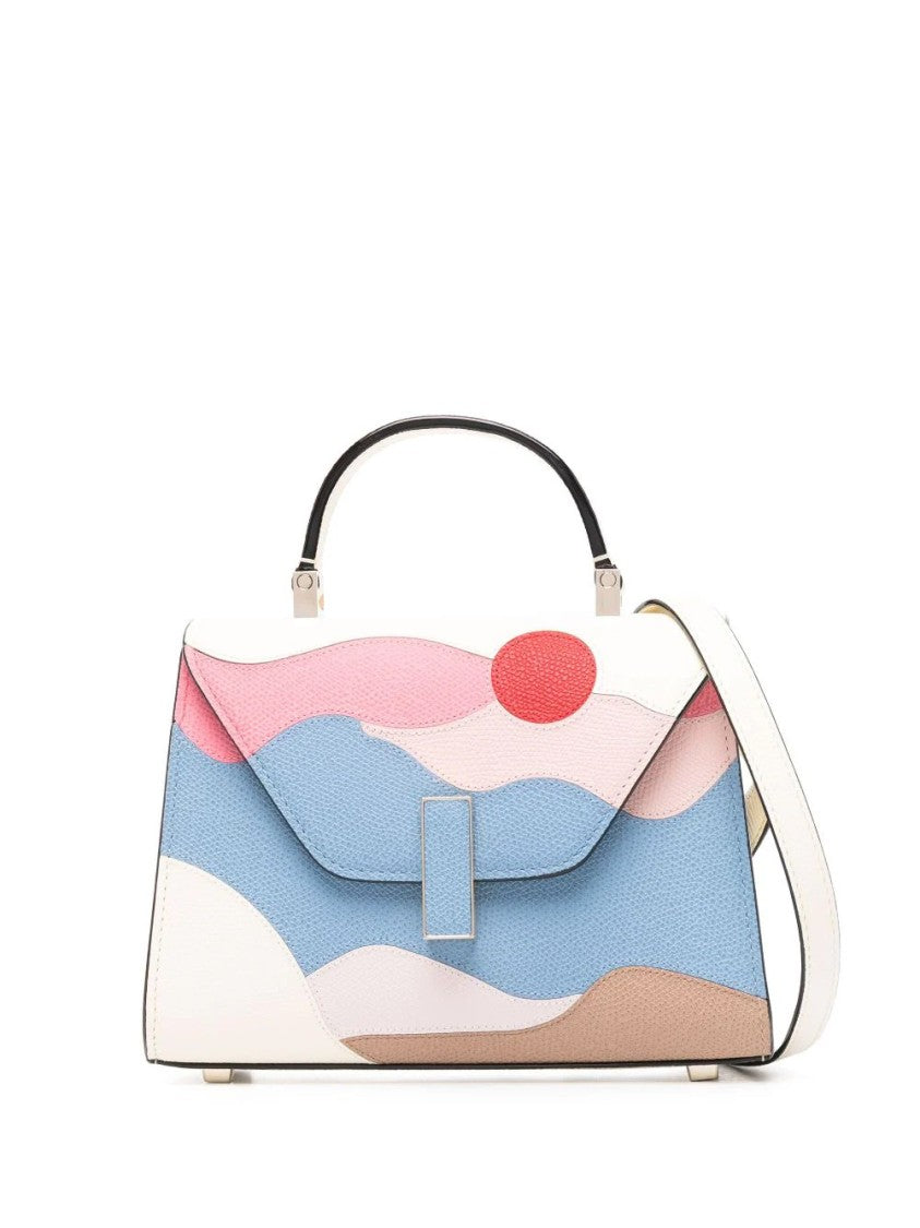 Valextra Iside Handbag In Millepunte Calf Leather