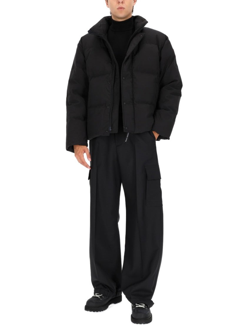 Canada Goose Boxy Cropped Padded Parka With Horizontal Quilting
