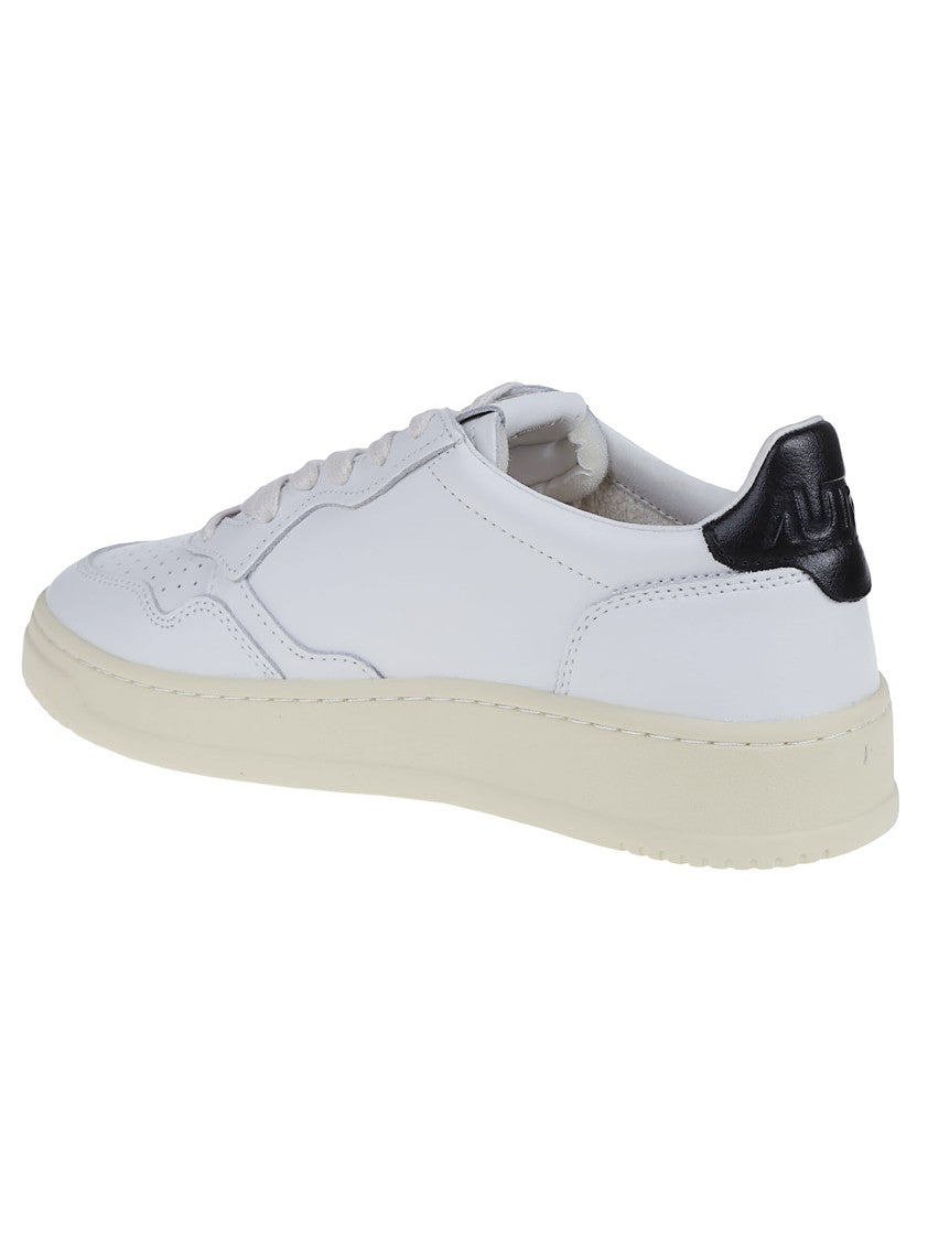 Autry Medalist Low White Leather Sneakers