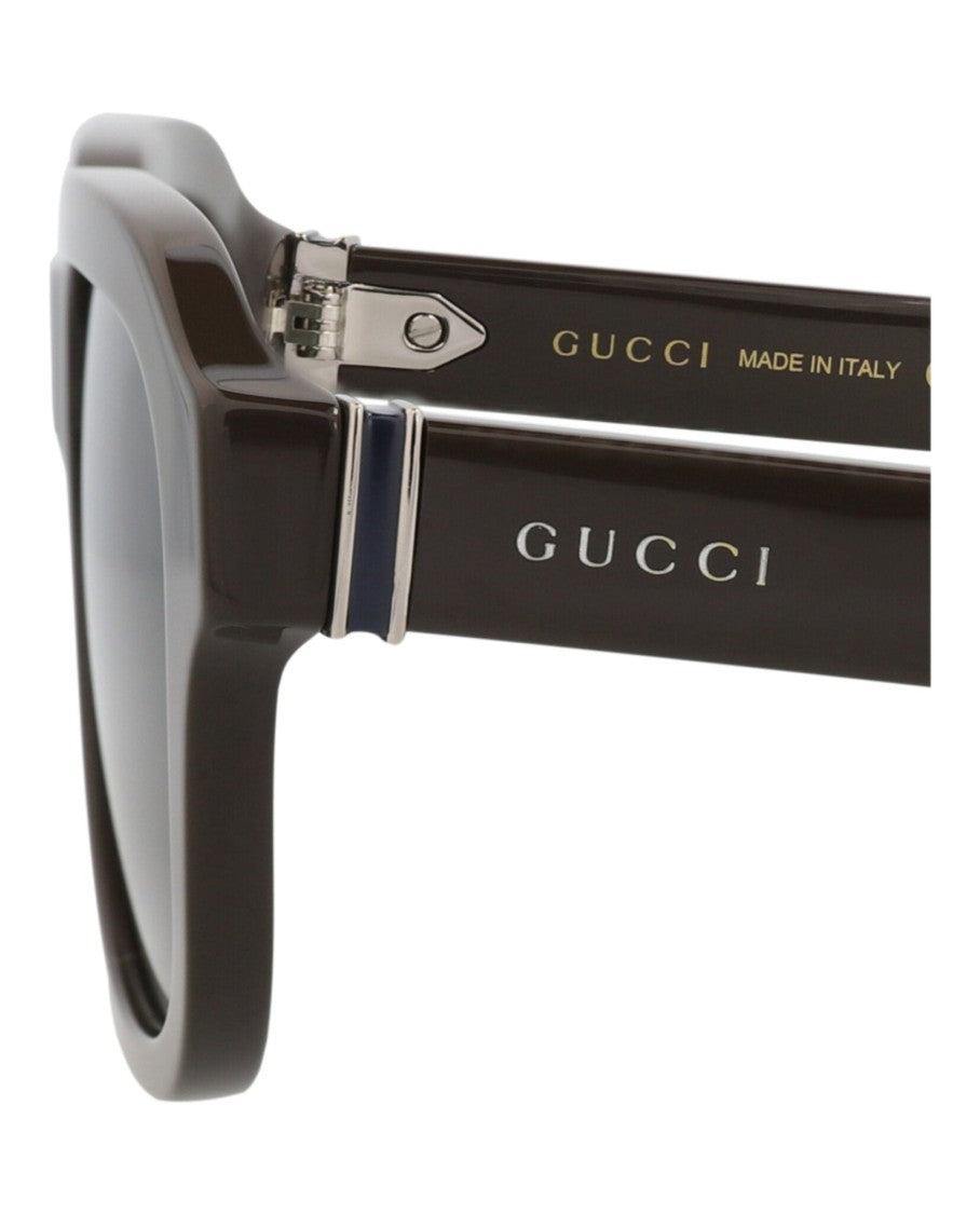 Gucci Square-Frame Recycled Acetate Sunglasses