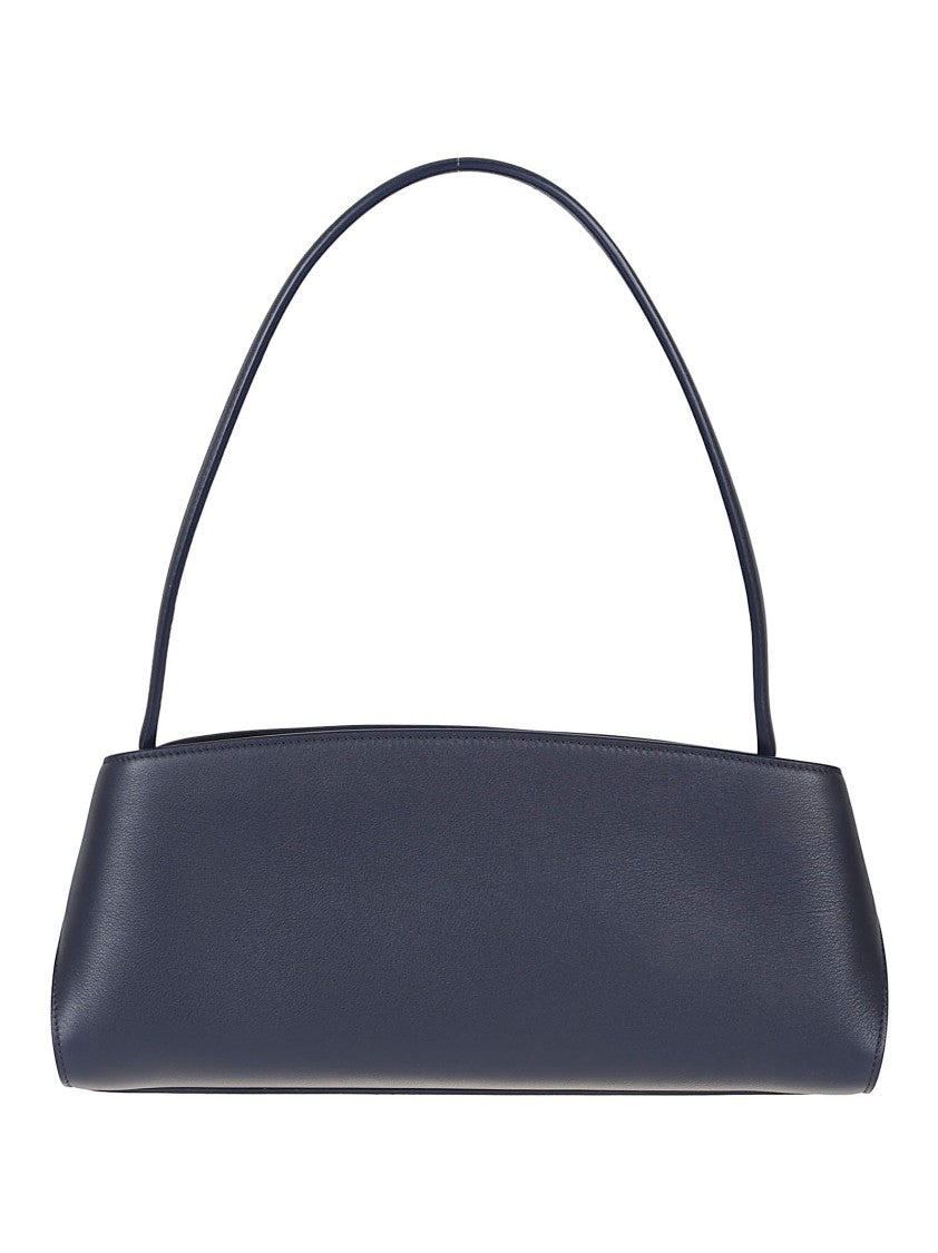 Ferragamo Structured Handbag With Gold-Tone Accents