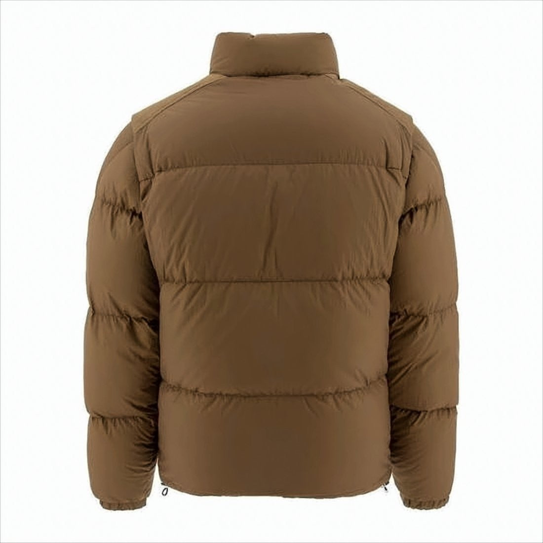 Moncler High-Collar Padded Jacket With Front Closure