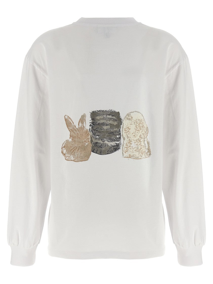 Ganni Animal Print' T-Shirt