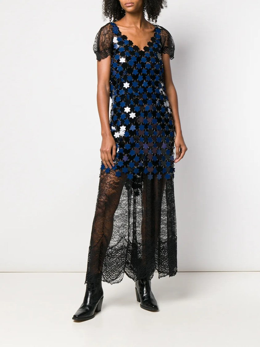 Paco Rabanne Modern Silhouette Fitted Paco Rabanne Dress