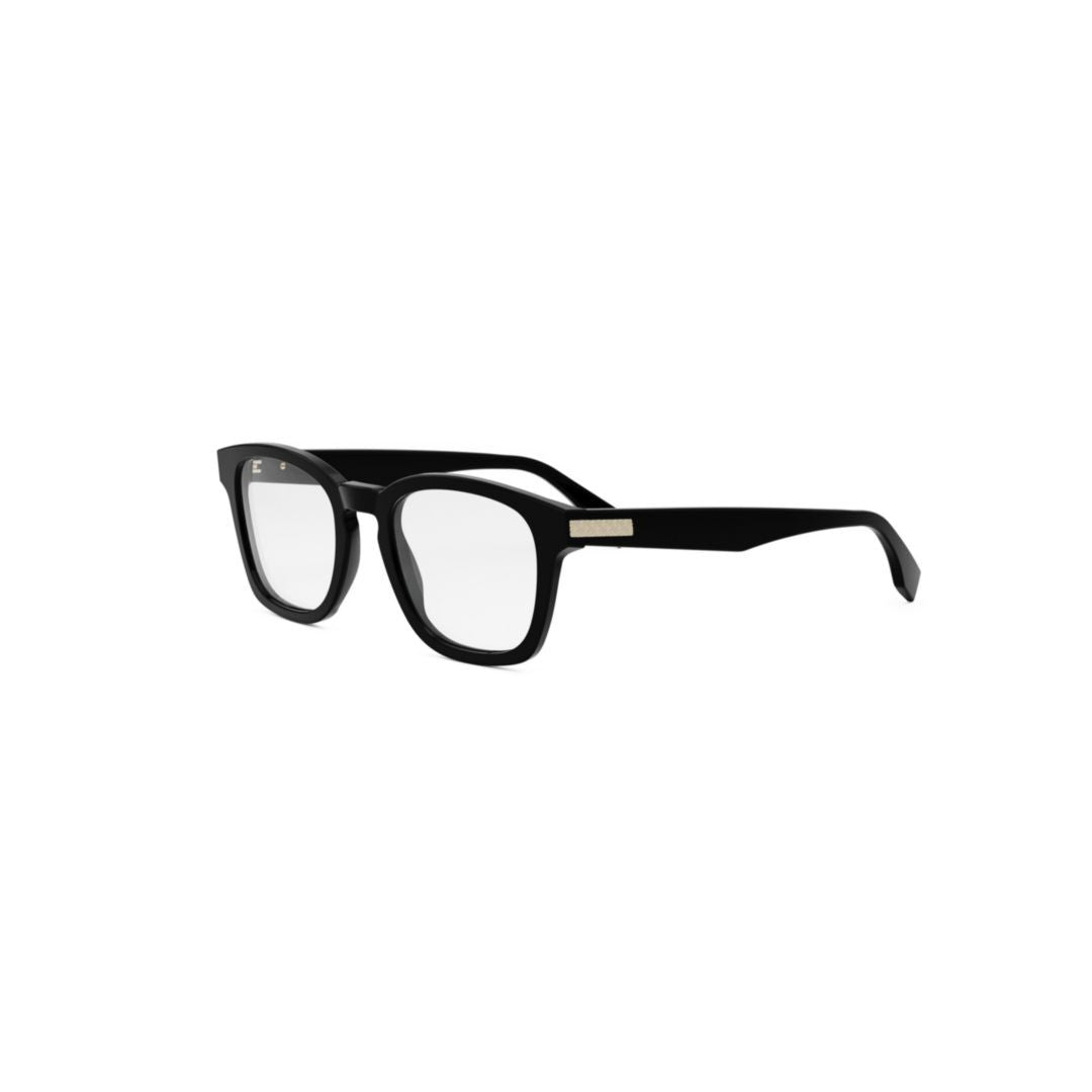 Fendi Fe50097i Bold Rectangular Acetate Frame Eyeglasses