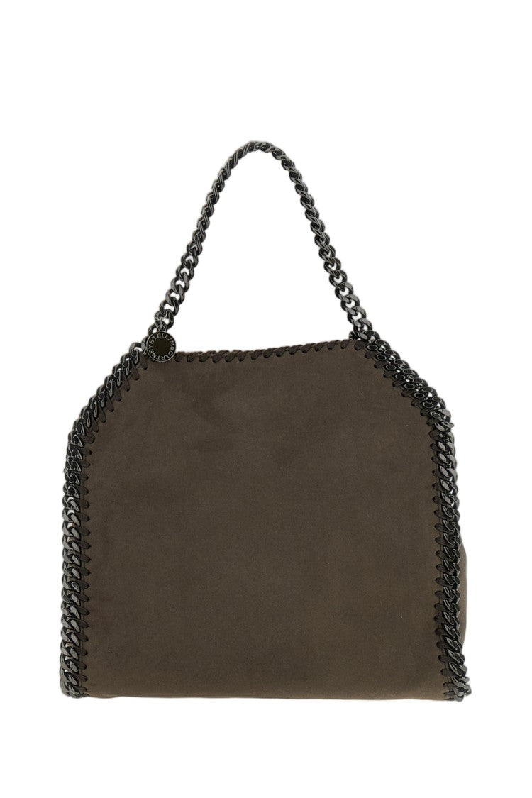 Stella Mccartney Grey Alter Suede Falabella Mini Tote Bag