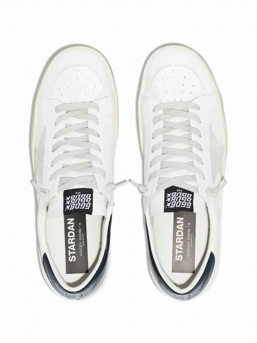 Golden Goose Suede Star Detail Low-Top Sneakers With Rubber Sole