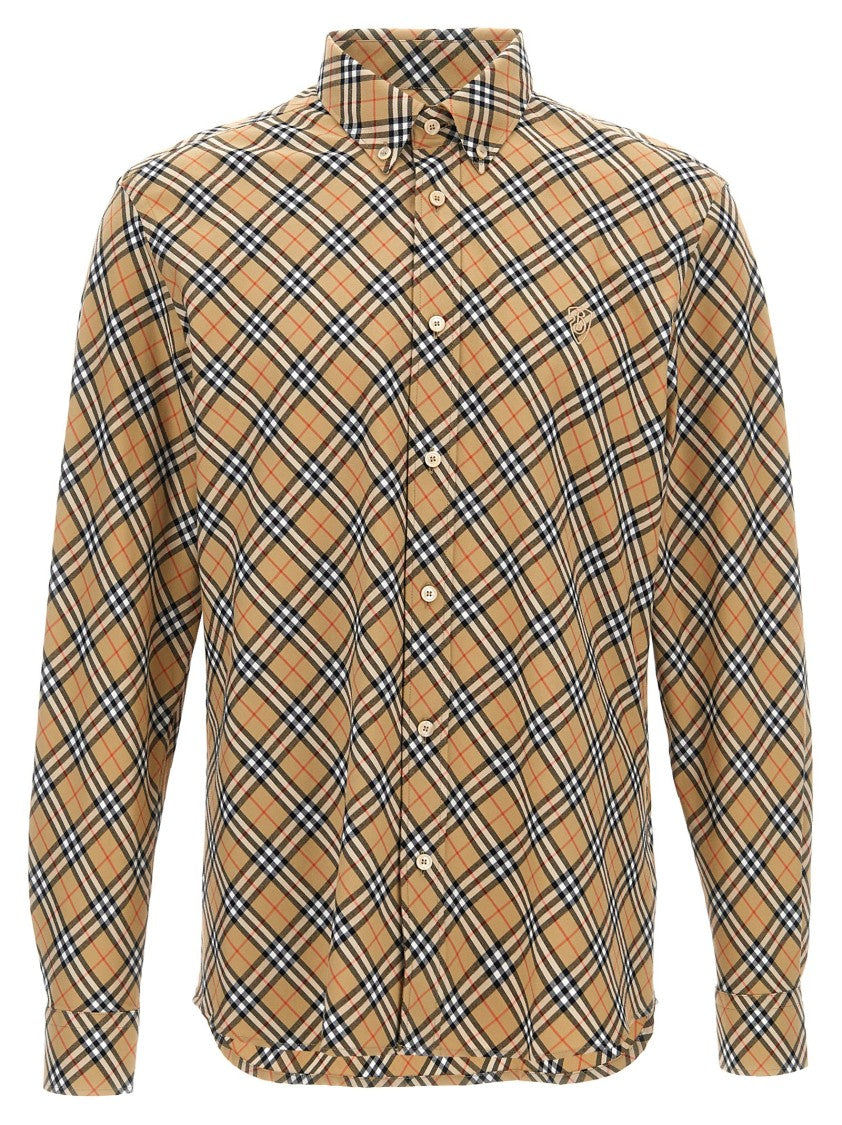 Burberry Timeless Check Print Cotton Shirt