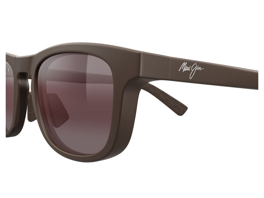 Maui Jim Purple Mj0342s Matte Gradient Square Sunglasses