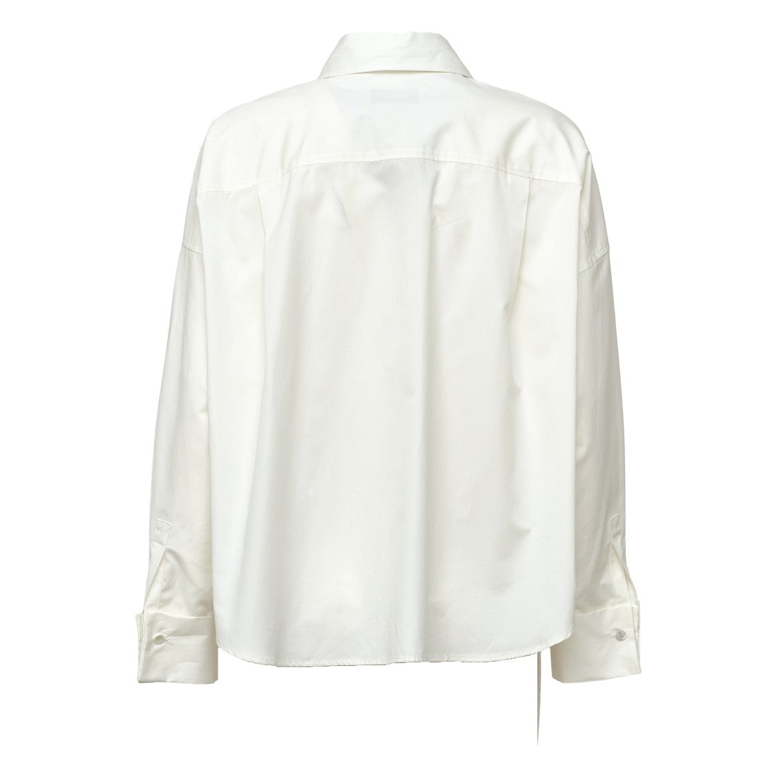 Max Mara Ovatta Boxy Cotton Poplin Shirt