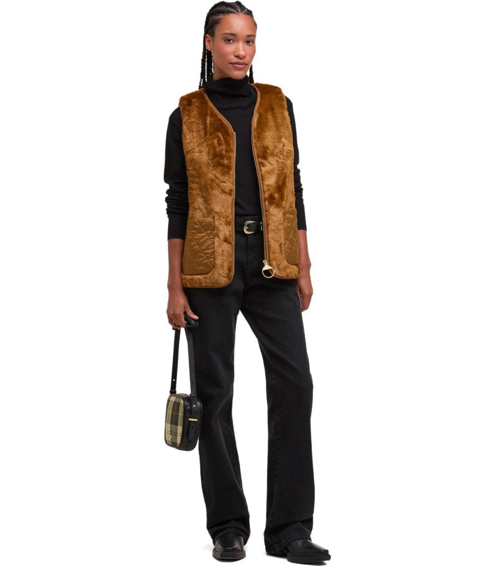 Barbour Karin Brown Vest
