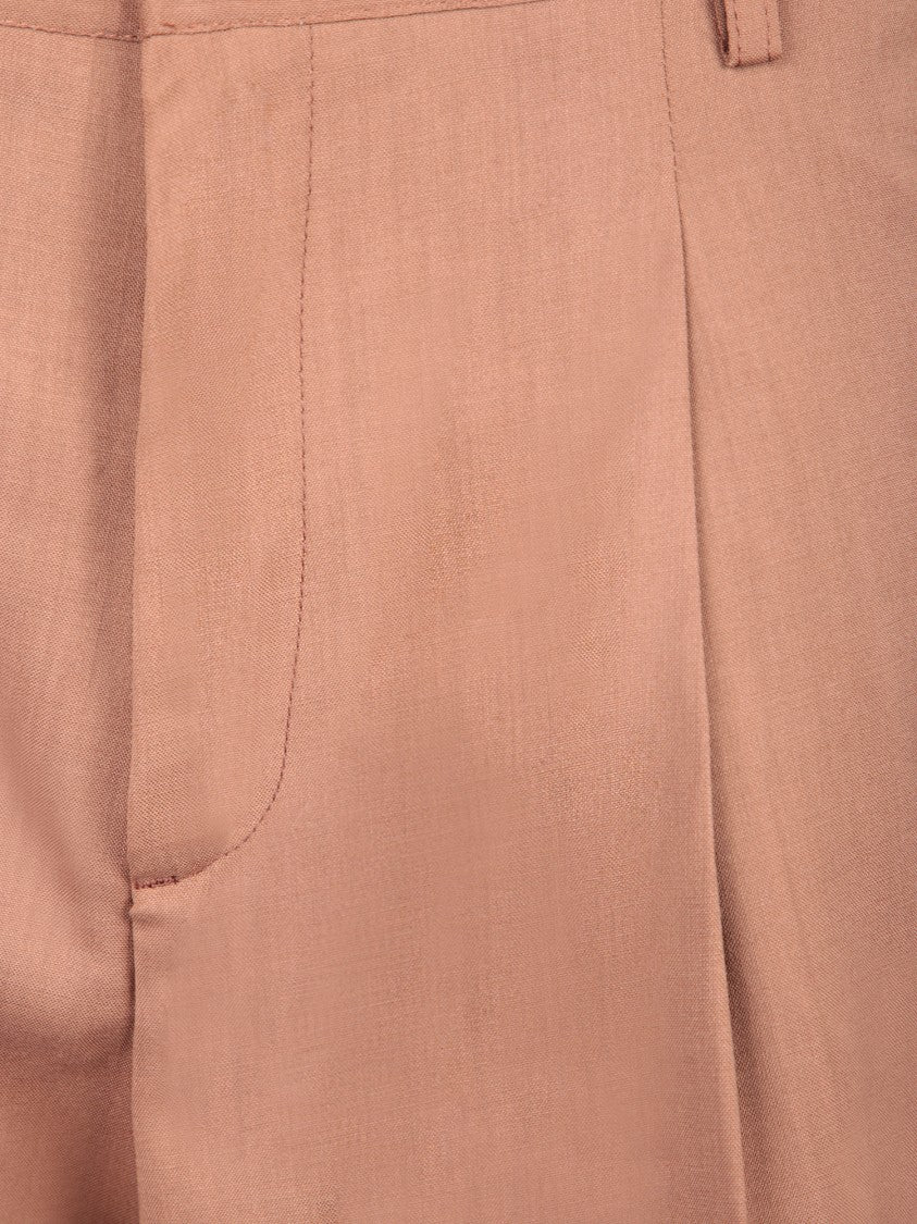Costumein Classic Brown Zip Shorts