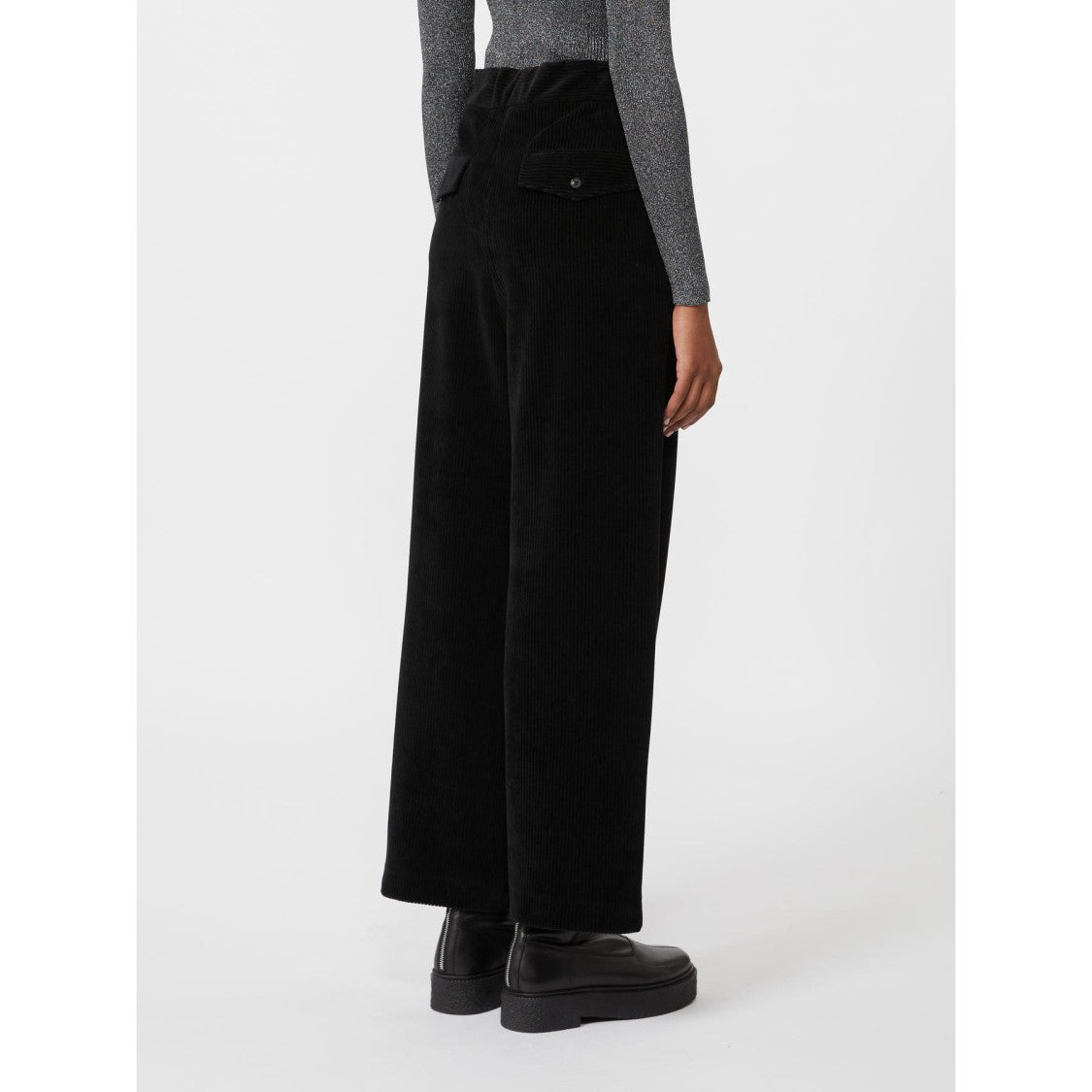 Max Mara Straight-Leg Pants With High Waist And Design