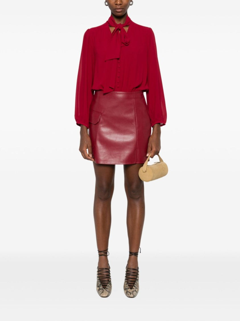 Liu Jo Mini Dress With Tied Neckline